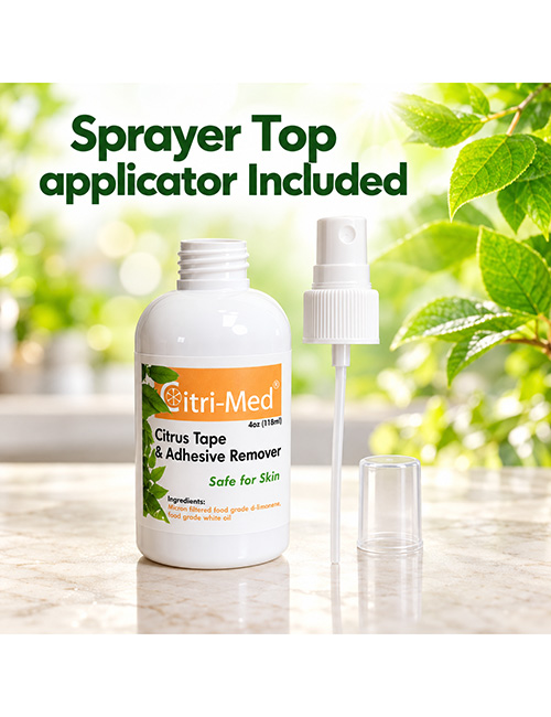 medical tape adhesive remover spray